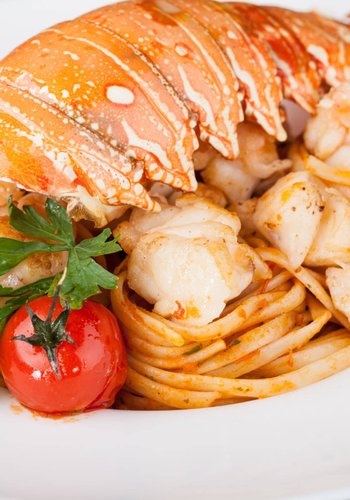 Receta Linguine con bogavante