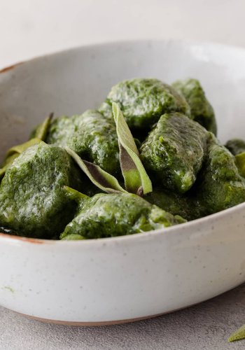 Receta Malfatti (ñoquis de espinacas y ricotta)