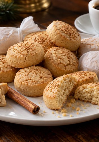 Receta Mantecados de canela