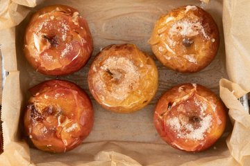 Preparación de las manzanas asadas al horno, foto 6