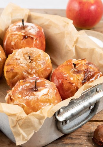 Receta Manzanas asadas al horno