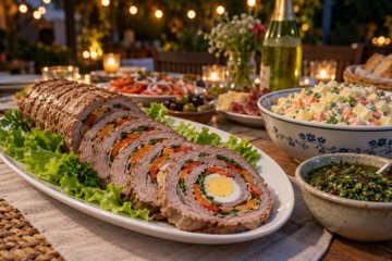 Receta Matambre arrollado