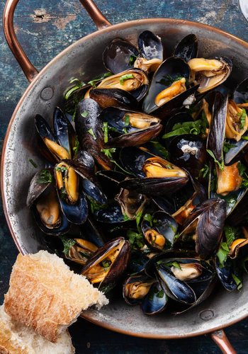 Receta Mejillones a la marinera italiana