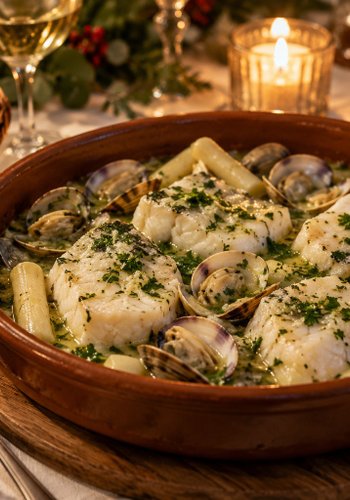 Receta Merluza en salsa verde