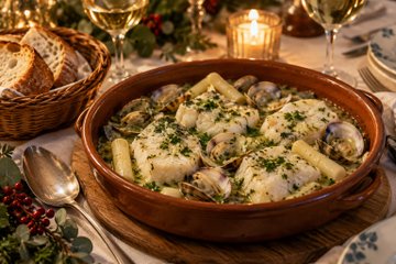 Receta Merluza en salsa verde