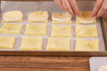 Receta de milhojas de peras y brie 7