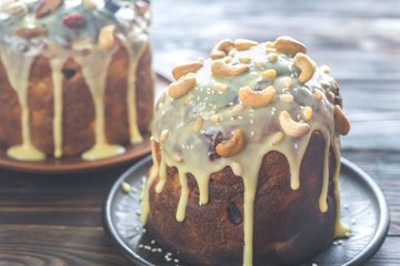 Receta Minipanettones con pepitas de chocolate