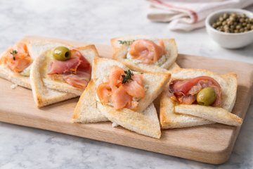 Receta Molinillos de pan de molde