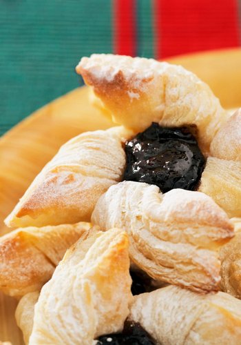 Receta Molinillos dulces de hojaldre