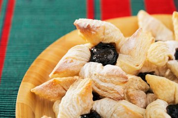 Receta Molinillos dulces de hojaldre