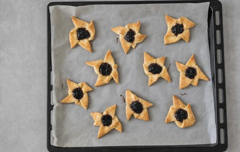 Molinillos dulces de hojaldre: paso 5