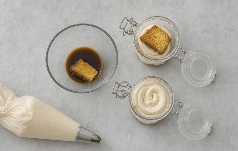 Mousse de café y pandoro: paso 6