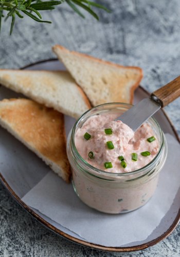 Receta Mousse de salmón