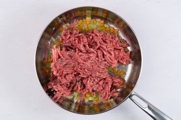 Nidos de tagliatelle al horno: paso 1