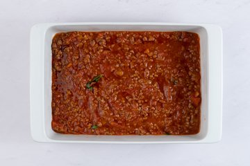 Nidos de tagliatelle al horno: paso 3