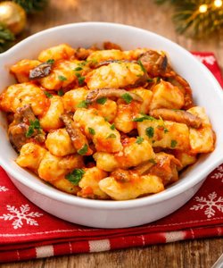 Receta Ñoquis de Nochebuena