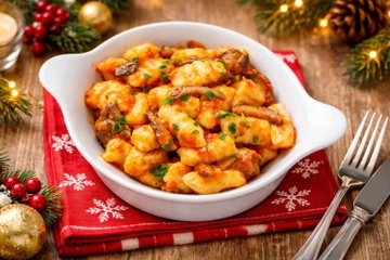 Receta Ñoquis de Nochebuena