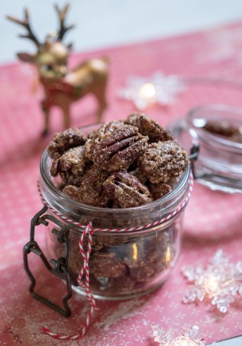 Receta Nueces pecanas caramelizadas