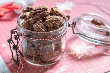 Receta Nueces pecanas caramelizadas