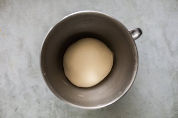 Nuvole di Napoli: masa fermentada en el bol