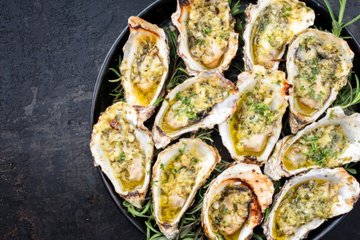 Receta Ostras a la parrilla