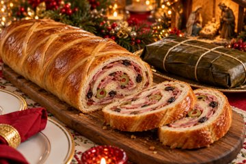 Receta Pan de jamón venezolano