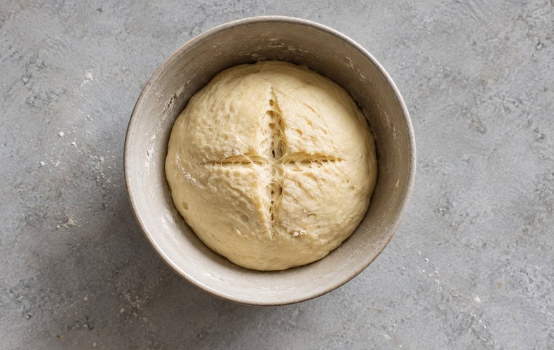 Panettone casero: paso 1