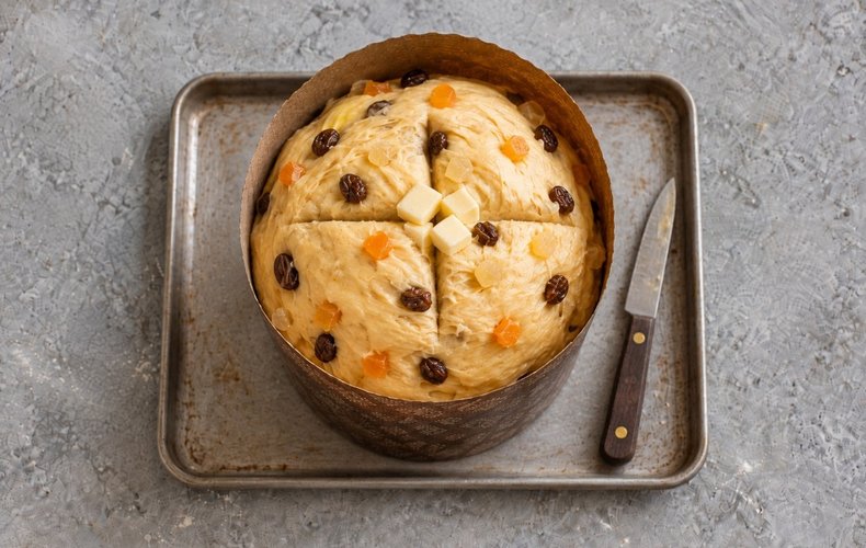 Panettone casero: paso 5