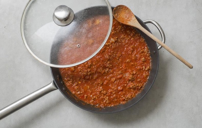 Pasta alla carcerata: paso 5