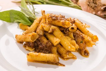 Receta Pasta con estofado de ternera