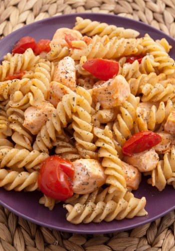 Receta Pasta con salmón sin nata