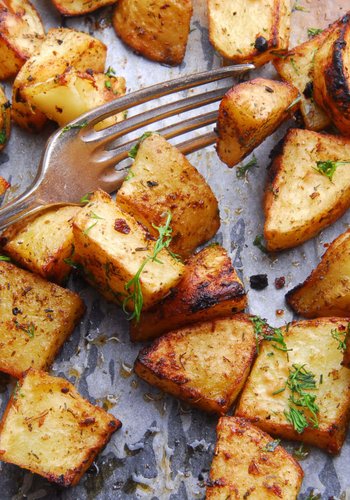 Receta Patatas arenosas al horno