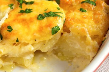 Receta Patatas cremosas con queso