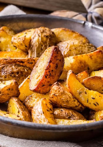 Receta Patatas crujientes en sartén