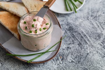 Receta Mousse de salmón