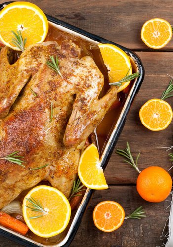 Receta Pato a la naranja