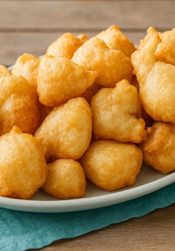 Receta Pettole de Santa Cecilia (buñuelos de Apulia)