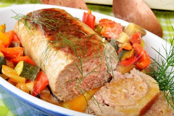 Receta Polpettone (rollo de carne relleno)