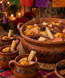 Receta Ponche navideño