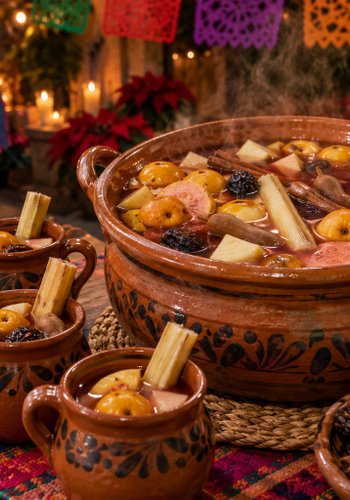 Receta Ponche navideño