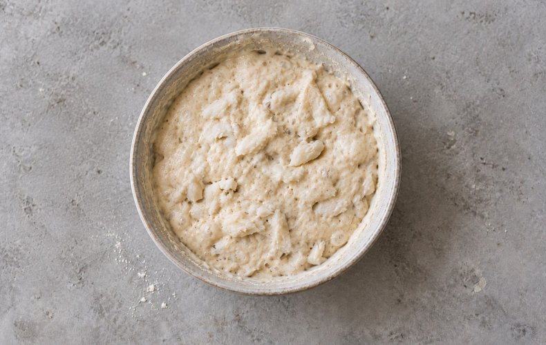 Buñuelos de bacalao: paso 5