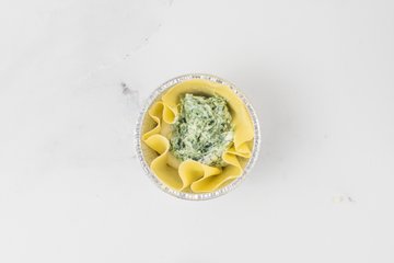 Receta de cestitas de lasaña: preparación 11