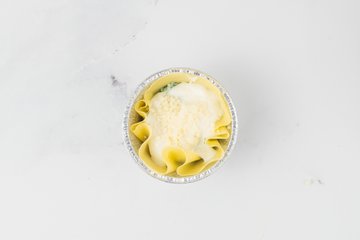 Receta de cestitas de lasaña: preparación 14