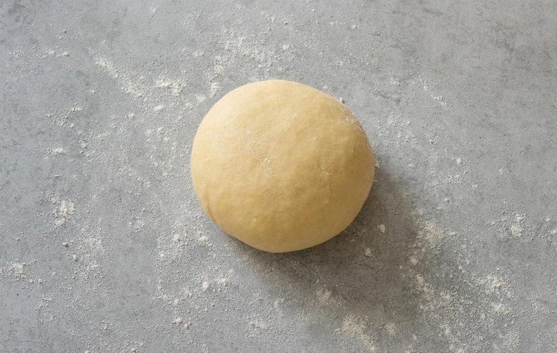 Galletas saladas de Navidad: paso 3