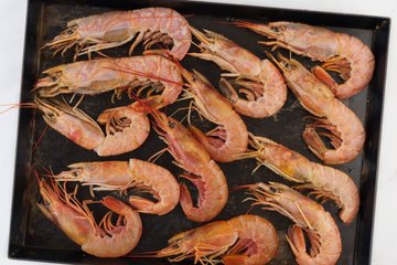Preparación de los langostinos al horno, foto 3