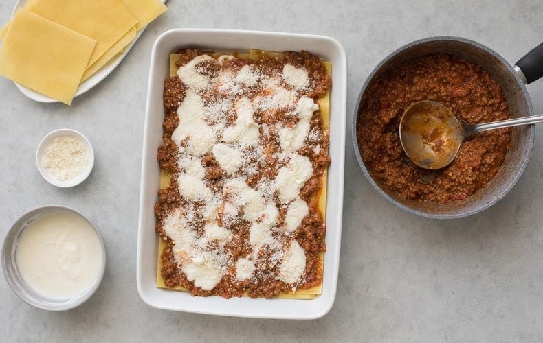 Lasaña al horno: paso 6
