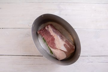 Preparación del lomo de cerdo con boletus, foto 2