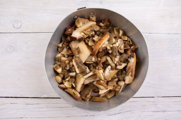Preparación del lomo de cerdo con boletus, foto 5
