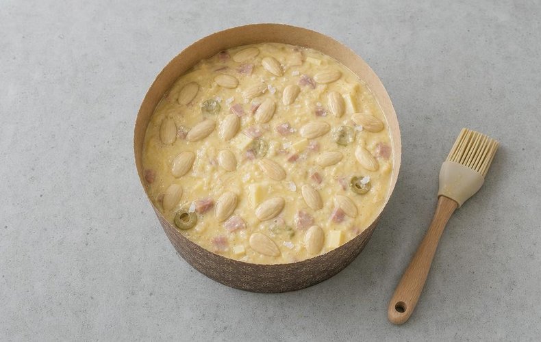 Panettone salado rápido: paso 7