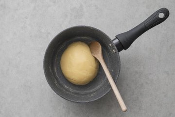 Profiteroles de chocolate: paso 2
